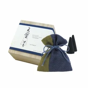 天寶 沈香 桐箱入 円錐形