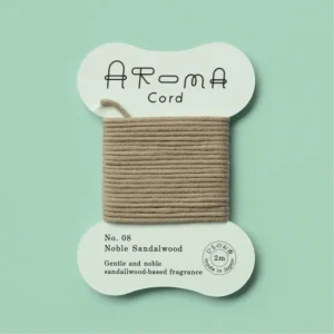 AROMA Cord 08.Noble Sandalwood