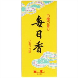 【日本香堂】毎日香　小型　バラ【お線香】