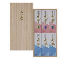 微煙名香・ソフト天華６ケース／桐箱