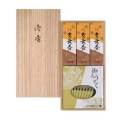 貴長香 二種香(和ろうそく)/桐箱